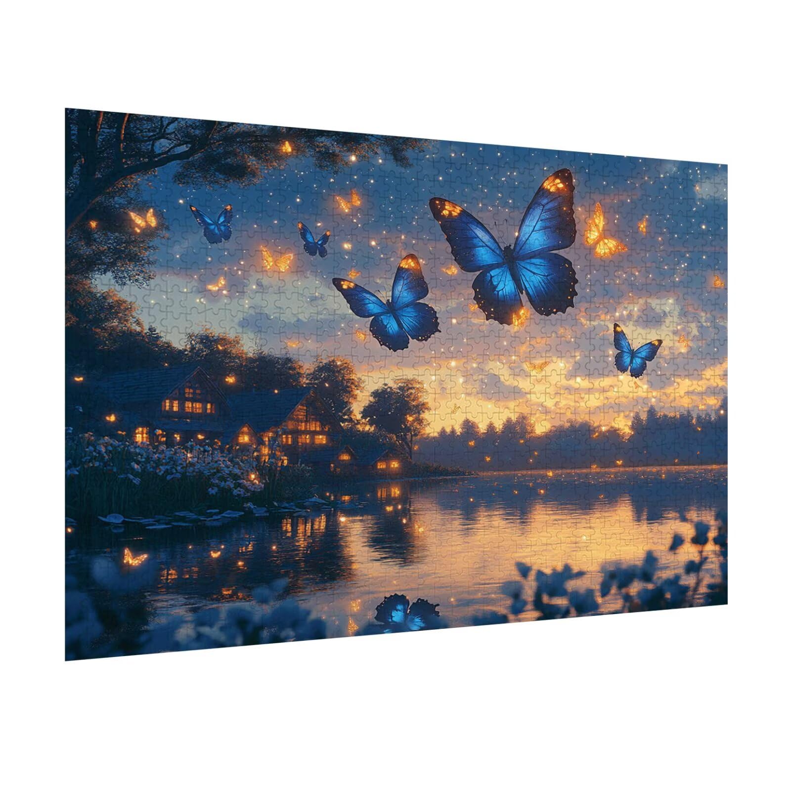 Puzzle 1500 sztuk motyl puzzle dla dorosłych, gra edukacyjna, n-274