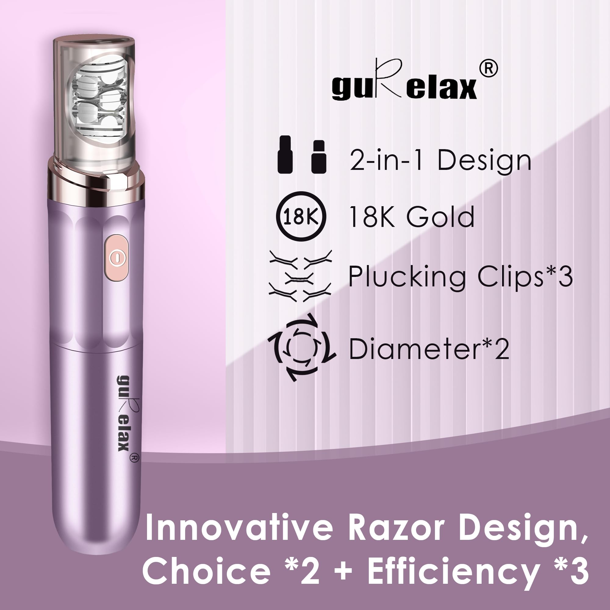 Amazon.com : Epilator for Women, 2-in-1 Cordless Electric Hair
