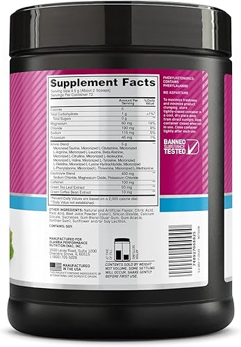 Miniatura 3 de Optimum Nutrition Amino Energy + Hydration Wild Berry 72 porciones