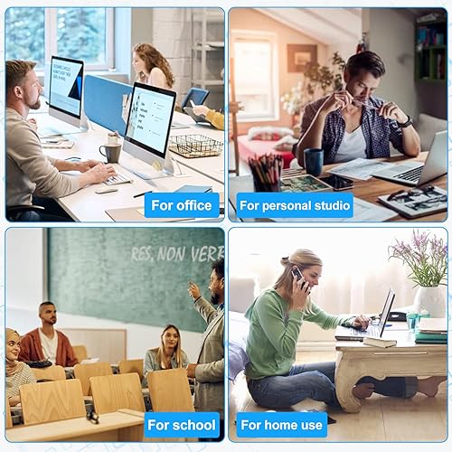 Miniatura 6 de Engrapadora industrial sin esfuerzo, grapadora de 240 hojas de alta capacidad con removedor de grapas y 4000 grapas