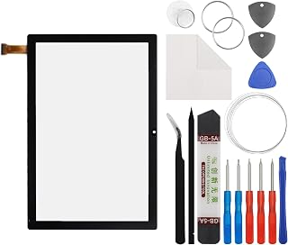 Front Glass Touch Panel Digitizer (Without LCD Display) Compatible with Vastking KingPad K10 Tablet TP Touch 10.1 inch with Tools