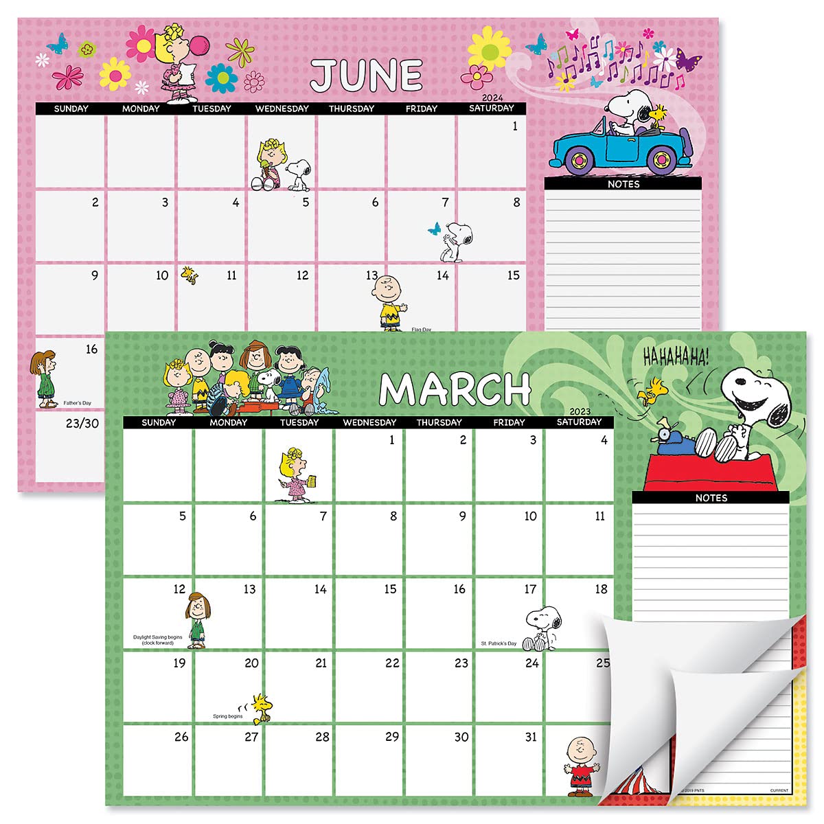 amazon-com-2023-2024-peanuts-desk-calendar-pad-11-inch-x-16-1-4-inch-size-large-24-month-bookstore-quality-calendars-for-kitchen-office-by-current-office-products