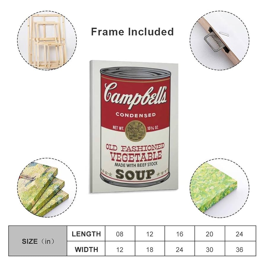 COBRA ART COMPANY キャンベル トマトスープ缶 アートボード COBRA ART COMPANY キャンベル トマトスープ缶 アートボード