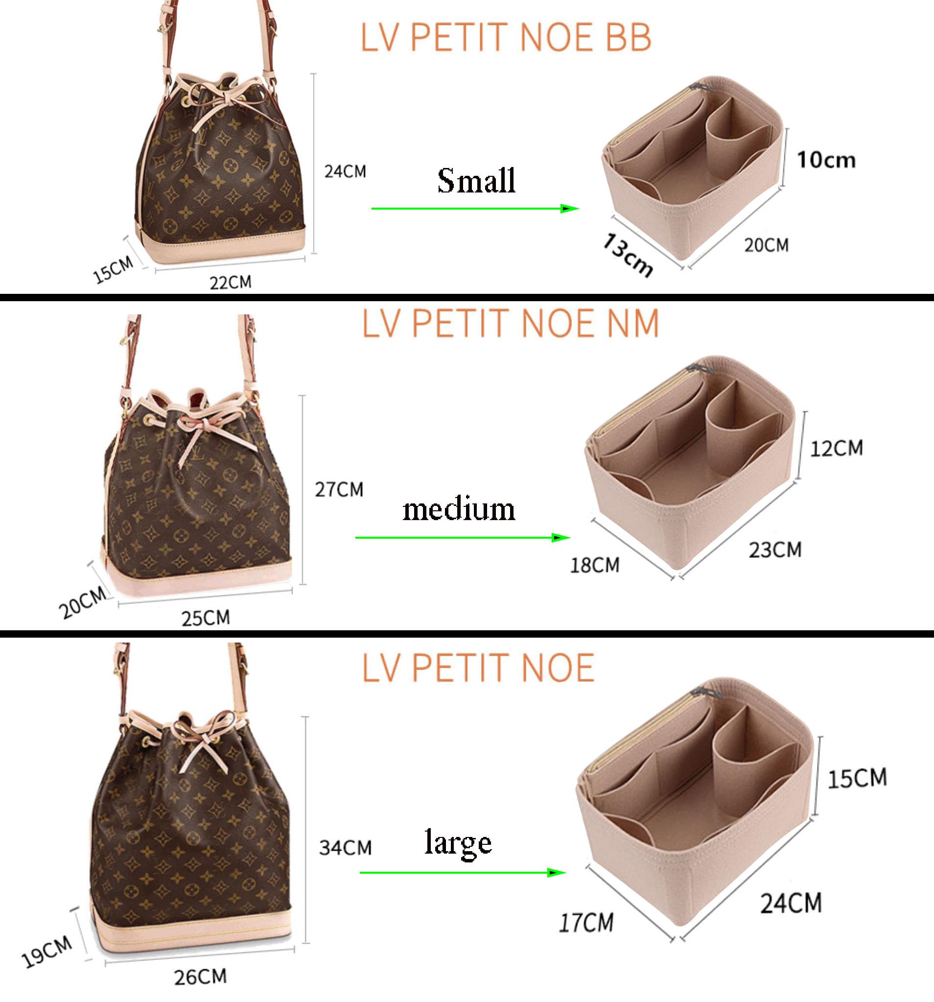 Amazon.com: Lckaey Purse Organizer insert for LV NOE BB