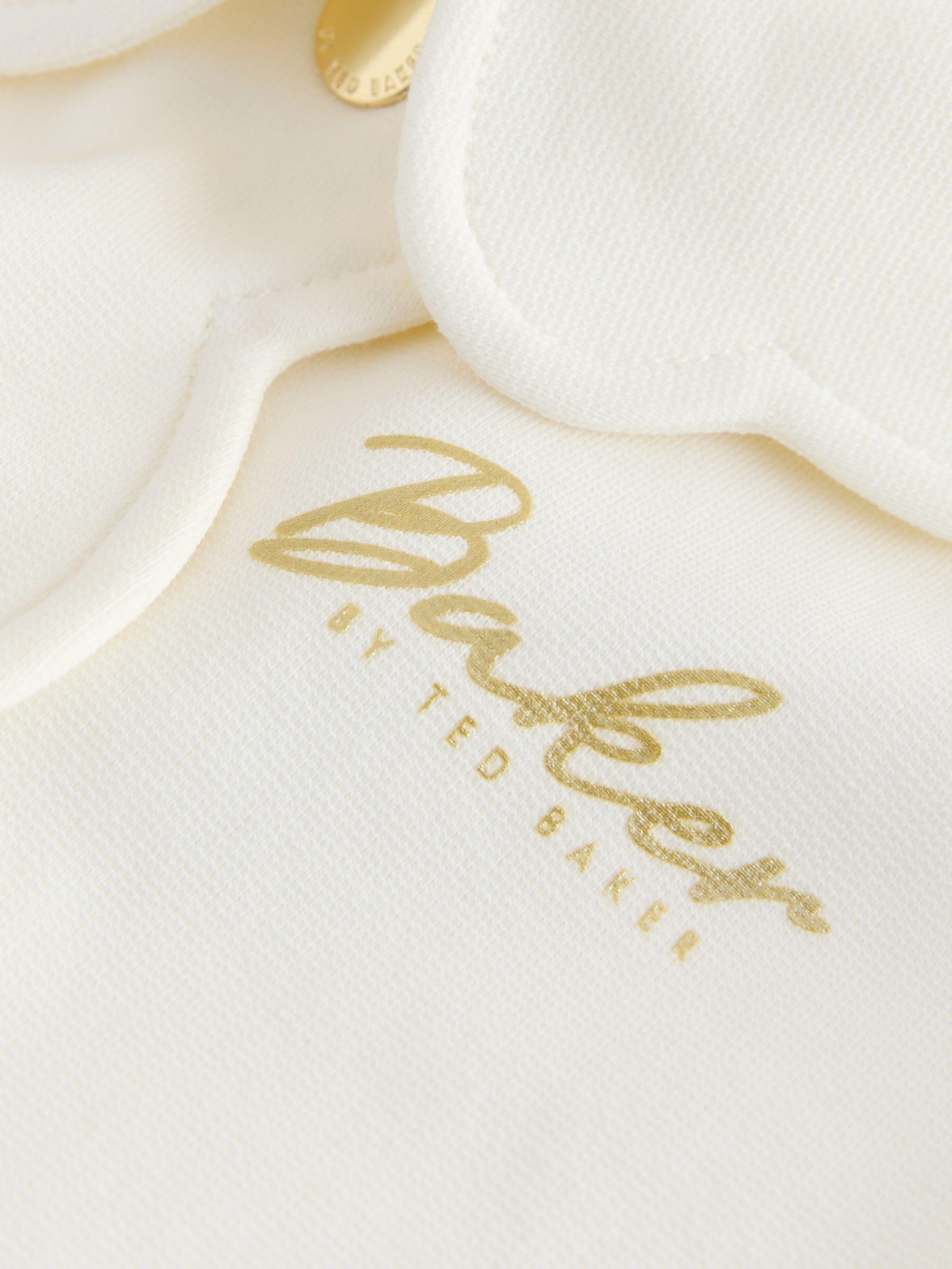 Baby Mädchen 2-teiliges Ponte-Set Jacke mit Bogenkante und Leggings