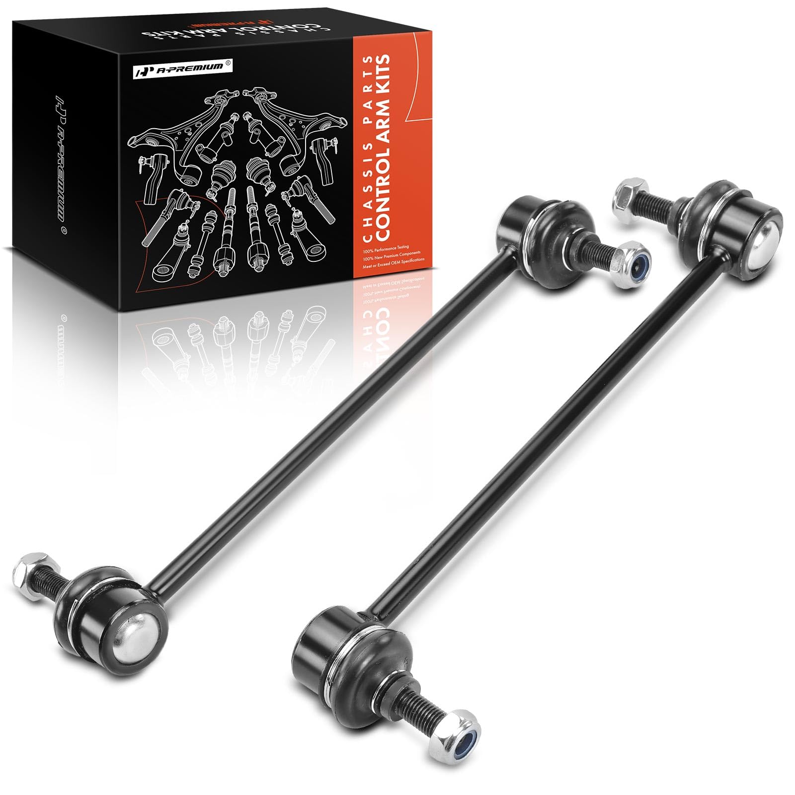 Photo 1 of A-Premium 2 x Front Sway Bar Links Stabilizer Bar Links, Compatible with Ford Focus 2000-2011, Replace # 1107068 1111769