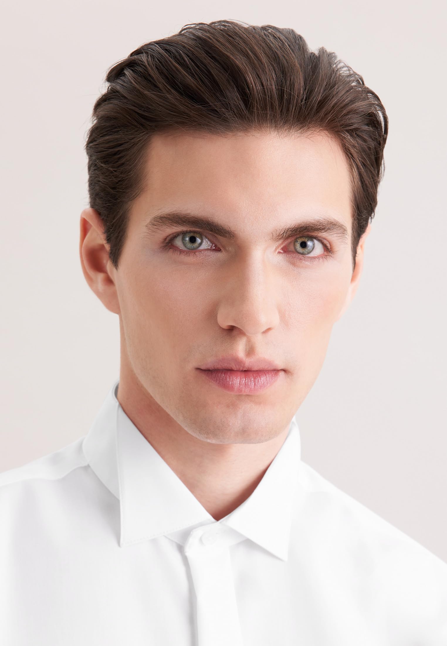 Seidensticker Camicia Business da Uomo - vestibilità Regolare - No Stiro - Collo con Patta - Maniche Lunghe - Polsini con Risvolto - 100% Cotone