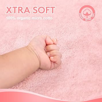 TBEZY Hooded Towel for Kids 100% Cotton Ultra Soft with Unique Animal Design Large for Infants 3-10 Years (Bunny)