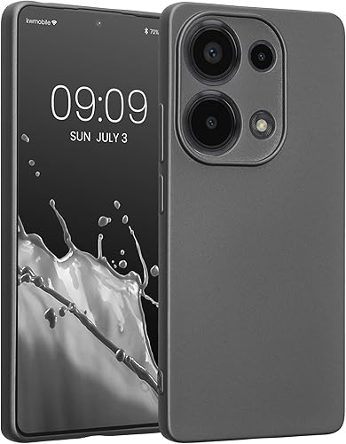 Vista 116 de kwmobile Funda compatible con Xiaomi Redmi Note 11 / Note 11S - Funda protectora de silicona TPU suave y delgada - Azul Báltico Azul (Baltic Blue)