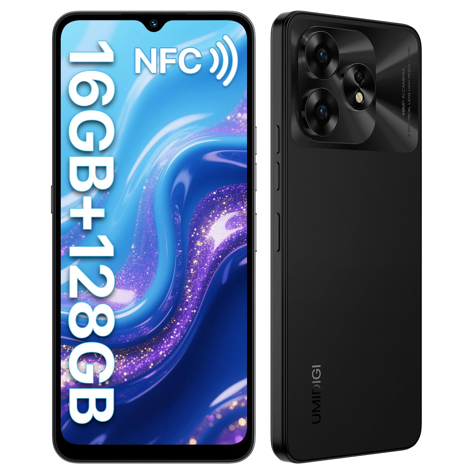 UMIDIGI A15C (8+8GB RAM+128GB ROM) Android NFC Unlocked Cell Phone