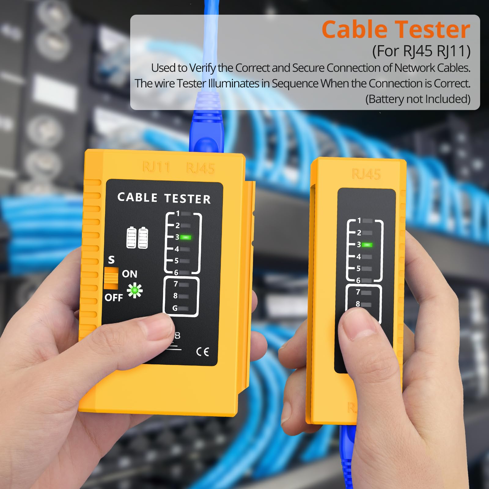 Proster Pince À Sertir RJ45 RJ11 Traversante Cat6 avec 50+100PCS Connecteur RJ45 Cat6