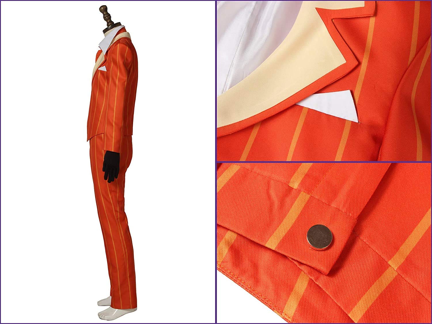 Amazon.co.jp: Overlord オーバーロード デミウルゴス コスプレ衣装