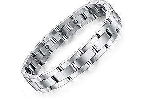 Feraco Magnetic Bracelets for Men: Alleviate Arthritis Pain with Style