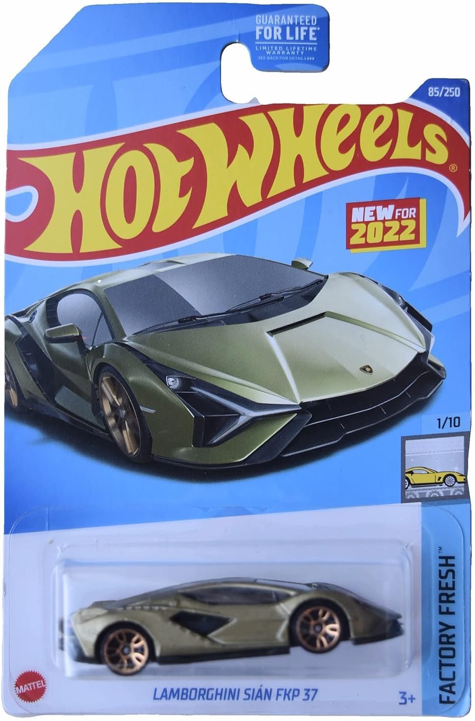 Lamborghini Sian FKP 37 1:10 Scale Die-Cast Car Model for Kids