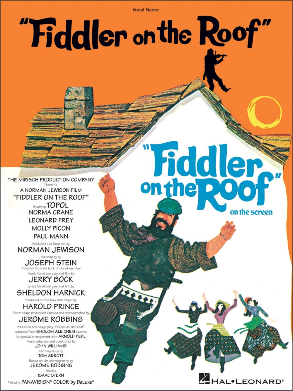 Fiddler On The Roof Vocal Score
