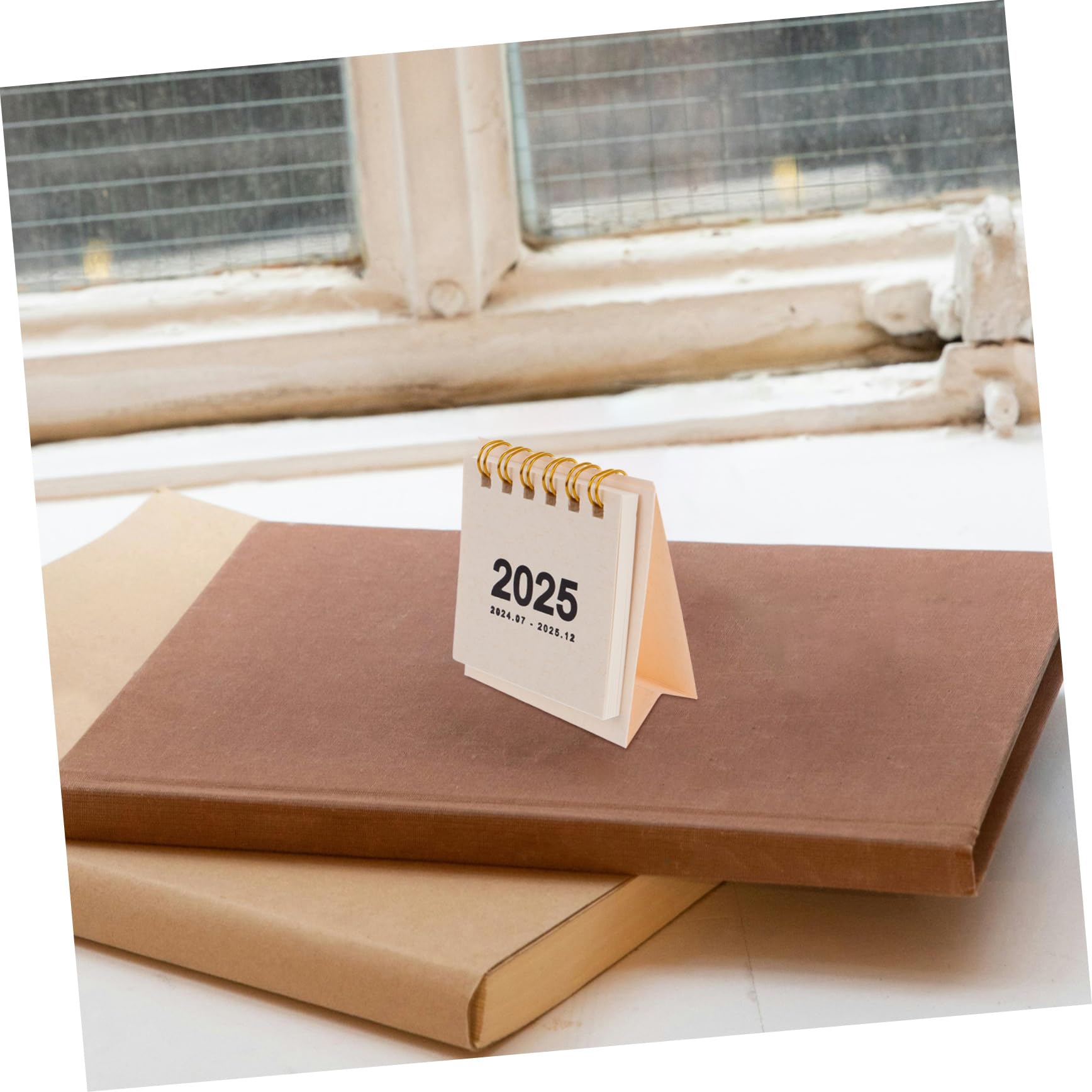 Amazon | AUTSUPPL 小型卓上カレンダー フリップカレンダー ミニデスク