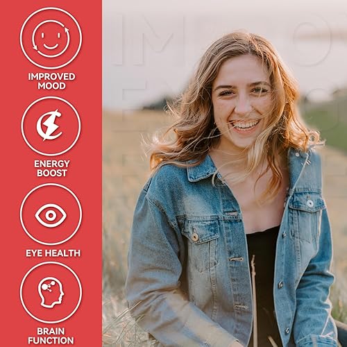 Miniatura 3 de Gomitas de suplementos de azafrán, extracto de azafrán para un estado de ánimo positivo y calma el nervio, aumenta la energía, con Garcinia