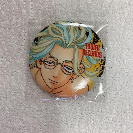 Amazon 東京卍リベンジャーズ 灰谷竜胆 タワレコ 缶バッジ アイドル 芸能人グッズ 通販