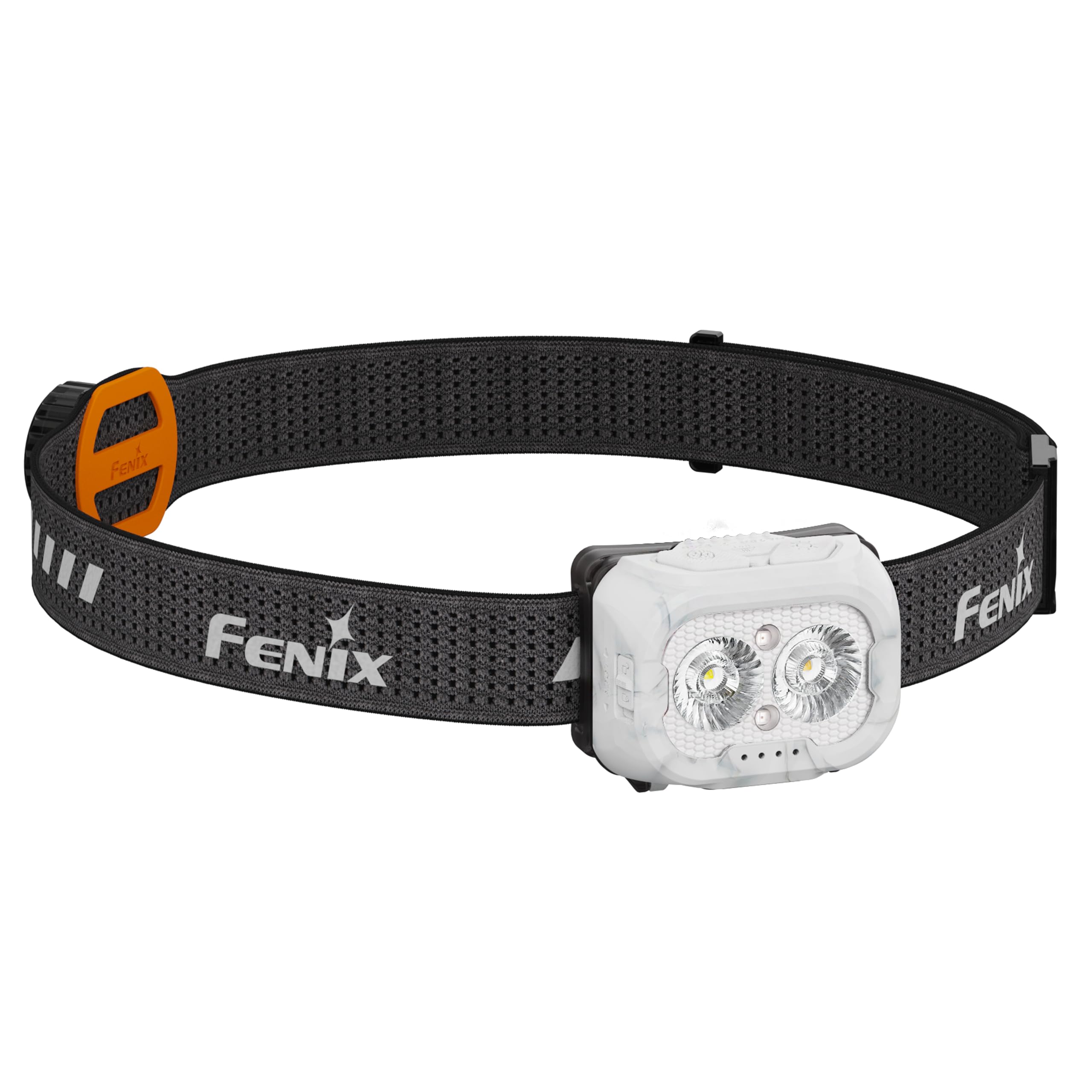 FENIX HL18R-T V2.0 biała lampa czołowa do biegania w terenie/na zewnątrz | 800 lumenów | 125 m | maks. 160 godzin | podwójne wiązki główne - zimna i ciepła biel | 5 lm czerwona wiązka | sportowa