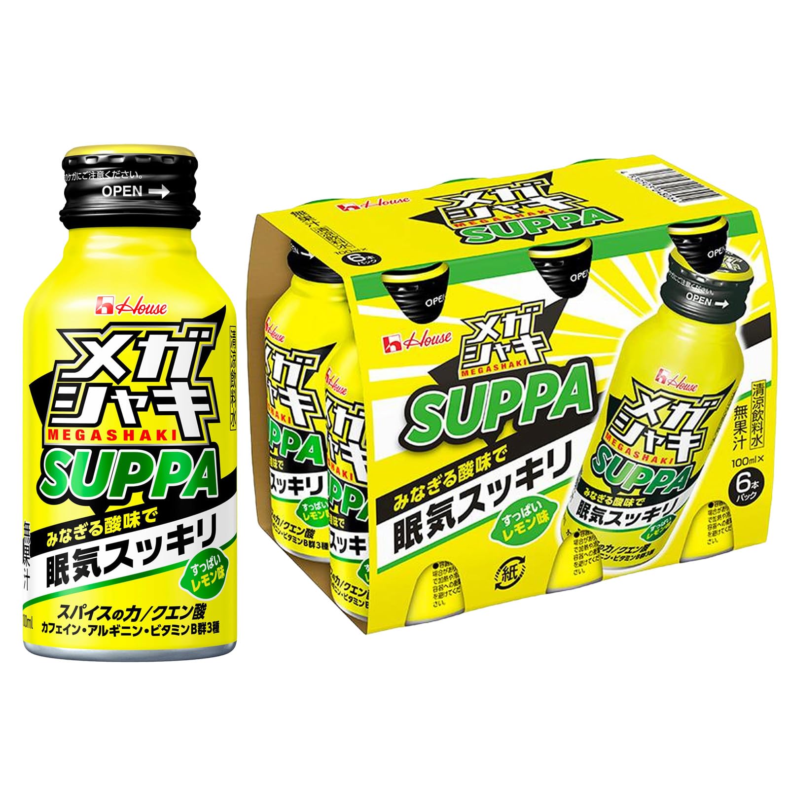 Amazon.co.jp: ハウスウェルネスフーズ メガシャキ SUPPA