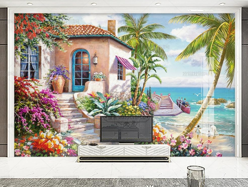 Décoration murale salon avec le poster géant intissé 250x175 cm
