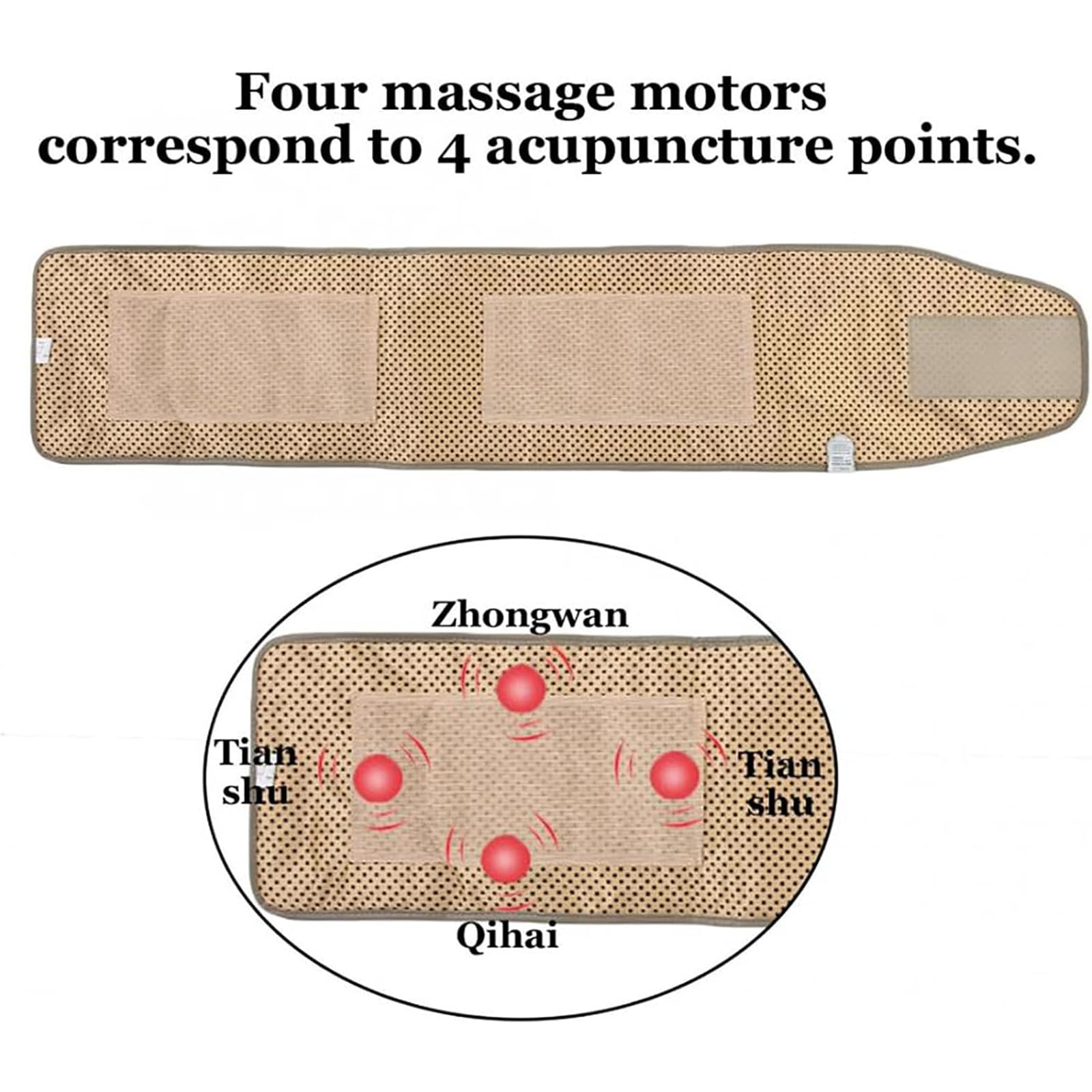 McbeAn Dispositivo De Frotamiento Abdominal Bianstone, Cinturón Magnético De Compresión Caliente para Eliminar Grasa, 3 Niveles De Vibración + 3 Niveles De Calentamiento, Alivia El Dolor, Adecuado