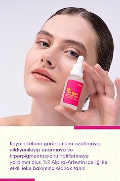 She Vec HIT THE SPOT – Stain Care | مصل يحتوي على مركب أربوتين وببتيد للمساعدة في الإصلاح (30 مل)