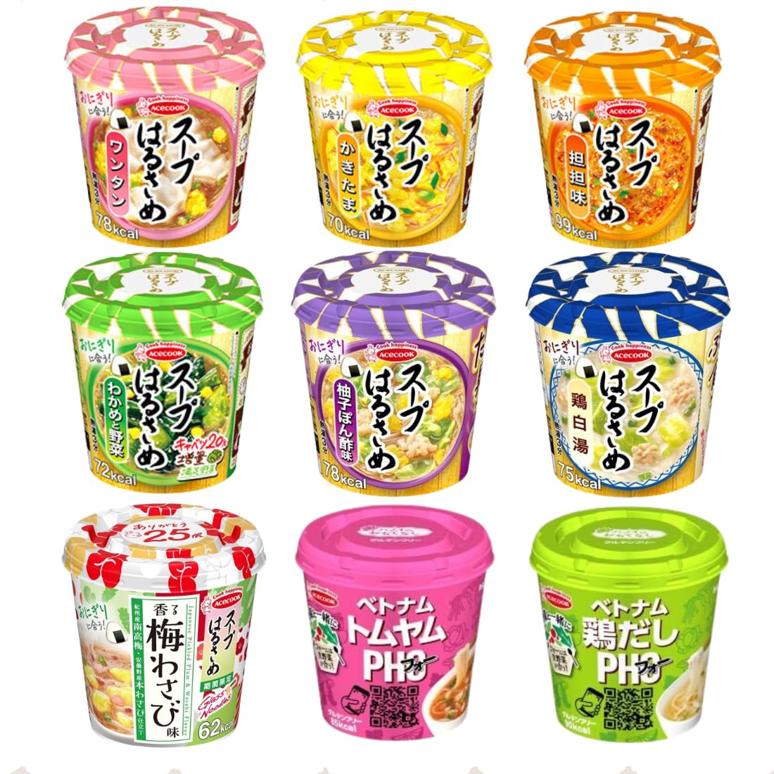 Amazon | スープはるさめ フォー 合計9個セット[香る梅わさび味 春雨