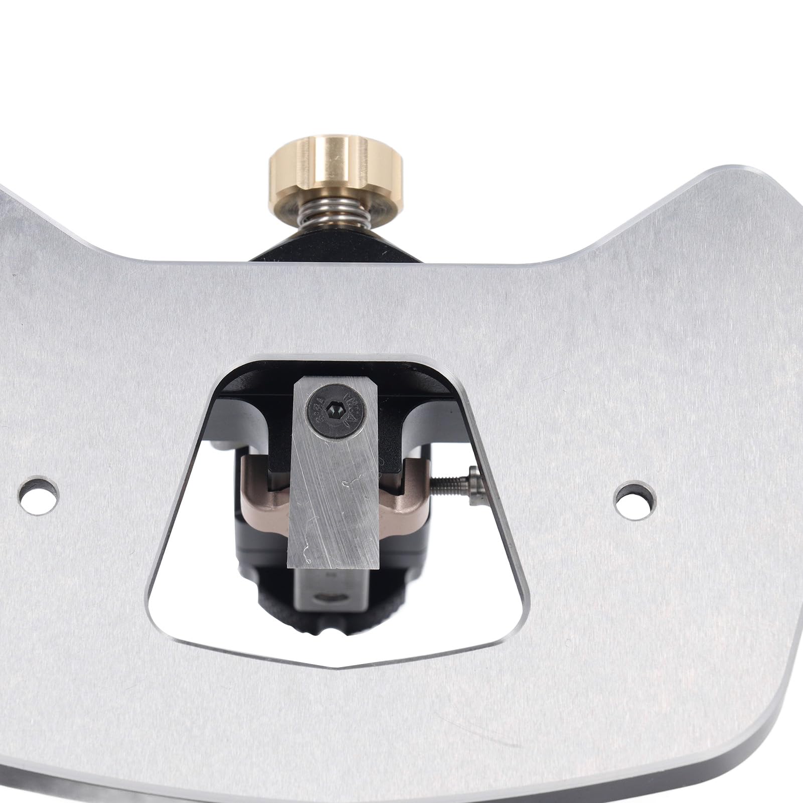 Ręczne Narzędzie do Obróbki Drewna Router Plane, Doskonała, Regulowana Końcówka do Strugania ze Stopu Aluminium, Strugarka Ręczna Stołowa o Szerokim Zastosowaniu do Tuningu