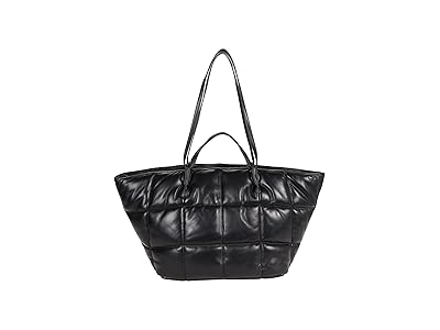 AllSaints Nadaline Quilt Tote Bags Black, Leather