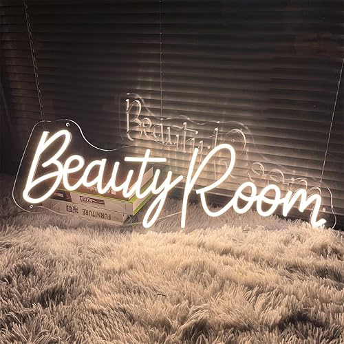 Miniatura 8 de Letrero de neón para sala de belleza para spa, sala de belleza, cejas, pestañas, salón, estudio, decoración de pared LED para tiendas de negocios,
