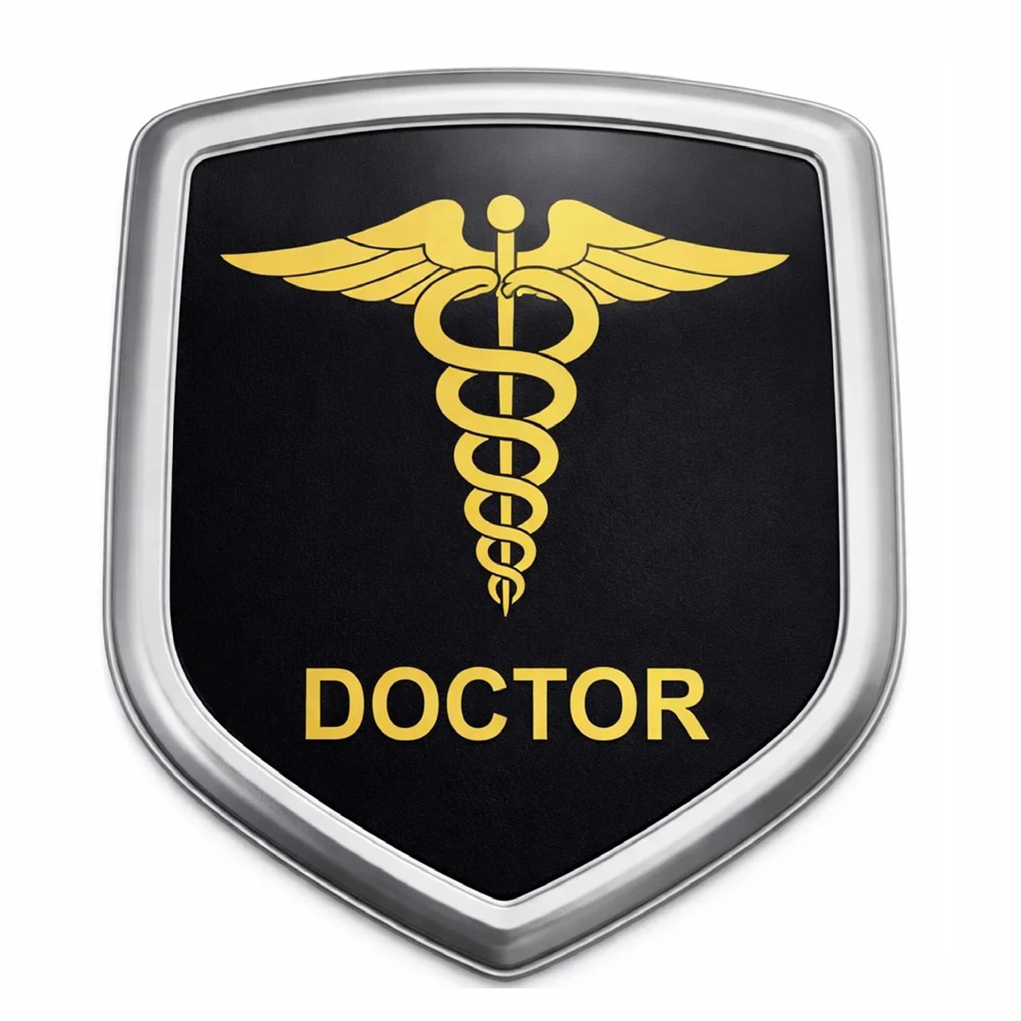 Car Doctor Badge Emblem for Comet EV Black & Redstrom 2025 Year Onwards All Models of (MG) Car 3D Silver Chrome Stickers Emblem/Logo for All Cars & Bikes-picture-18
