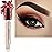 2 in 1 Orange Copper Eyeshadow Pencil, Cream Smooth Shimmer Eyeshadow Stick Crayon, Hypoallergenic Multi-Dimensional Waterproof Long Lasting Eye Shadow Highlighter Stick Eye Liner(Copper Shimmer 05)