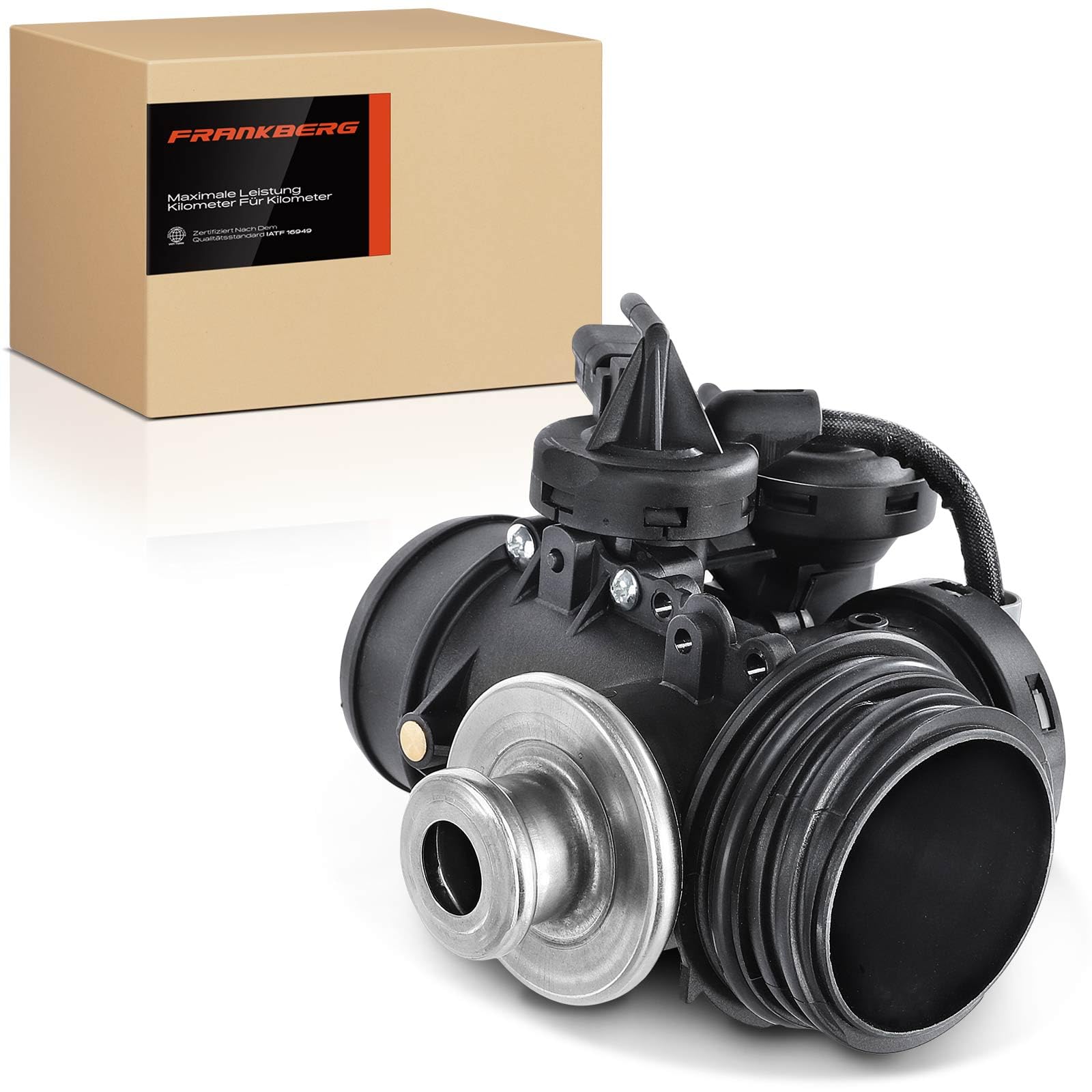Frankberg Vanne EGR 2 broches 96381113 | Compatible avec: Plateau/châssis Partner 5 G, Xsara N1, Berlingo/Berlingo Premier monospace GFK GJK MF, 306 7B N3 N5