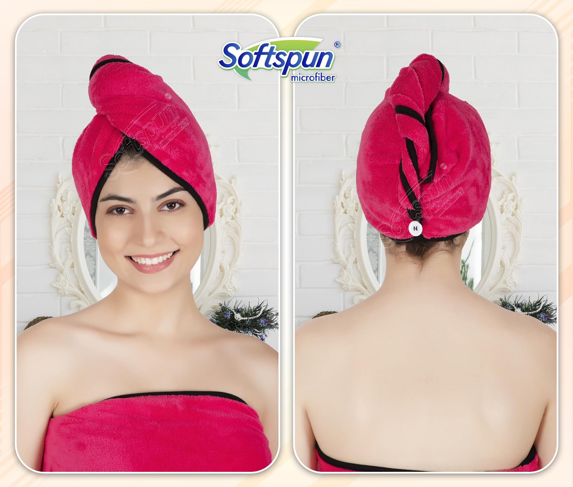 SOFTSPUN Microfiber Bath Kit - 5 Piece Set -3
