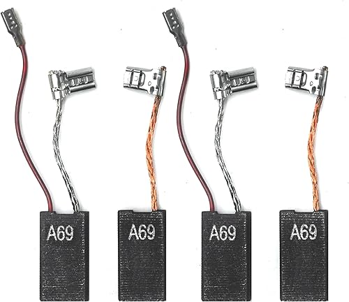 1617014135 Escobillas de carbono para Bosch Hammer GBH 7 DE GBH 7-45 DE GBH 7-46 DE S20G A69 Juego de repuesto de cepillo de 4 unidades