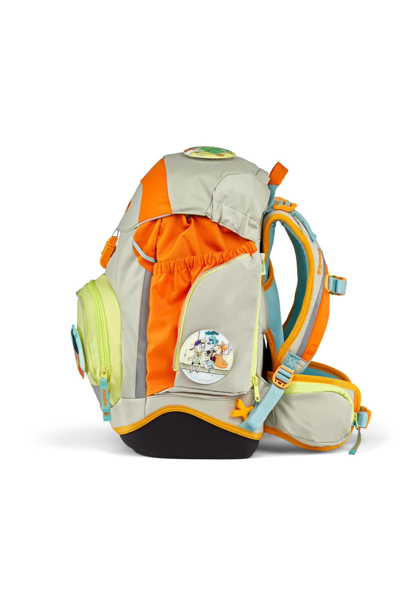 ergobag 01067-10068-10 - Pack Schulranzen Set 6tlg. Comic StadtBärwohner