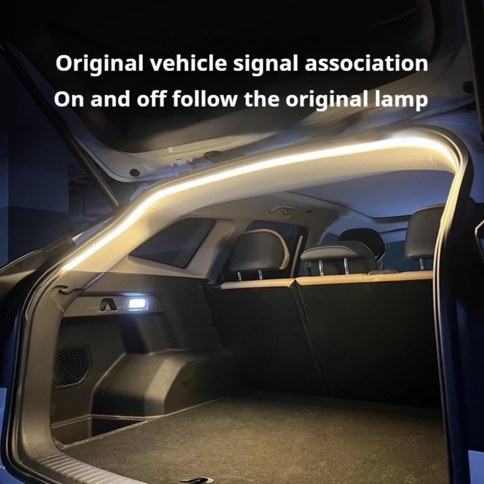 Striscia LED Bagagliaio Auto - 4 Metri Dinamica, Impermeabile IP65, Tagliabile