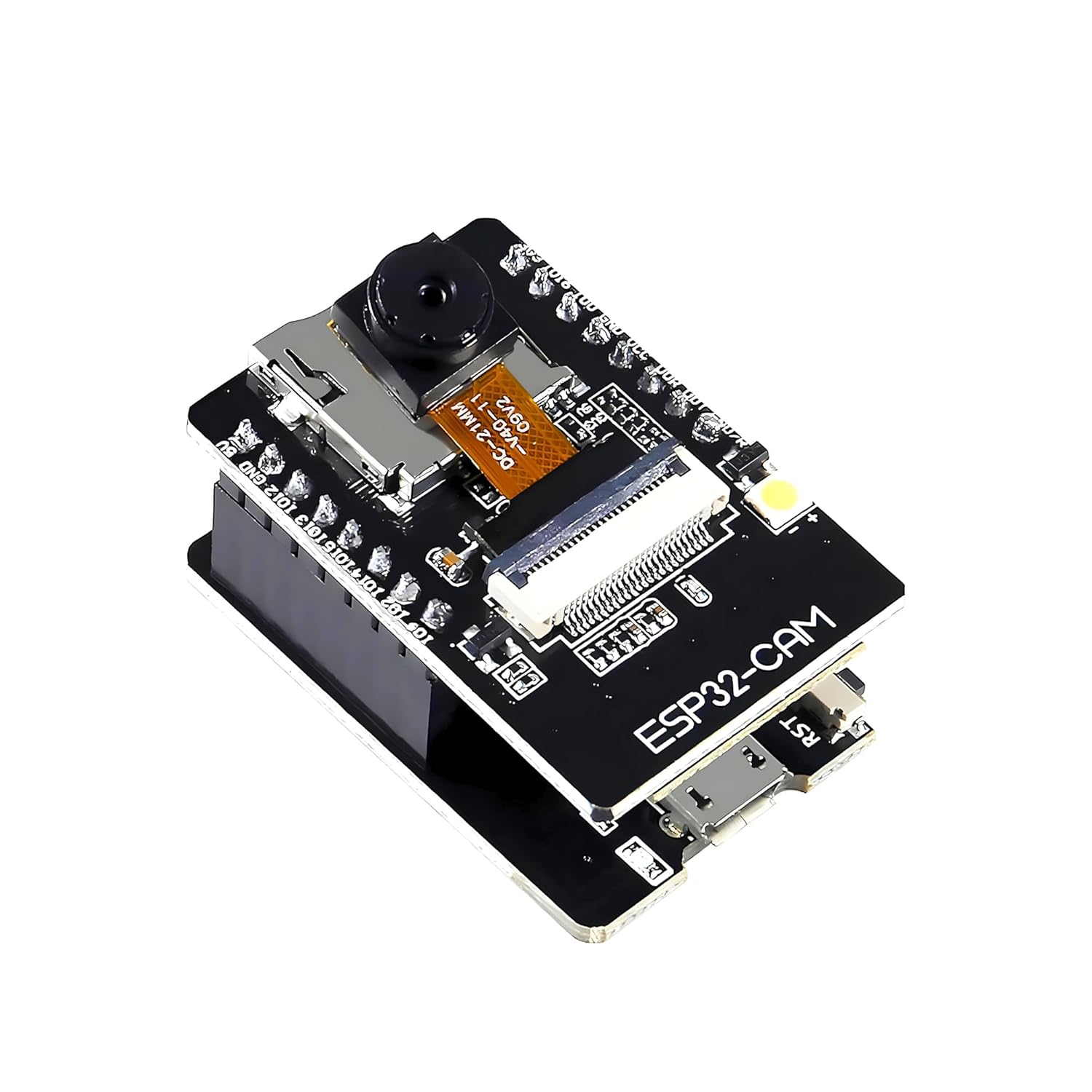 OceanLabz ESP32-CAM with ESP32-CAM-MB Micro USB Programmer | Pre Loaded ...