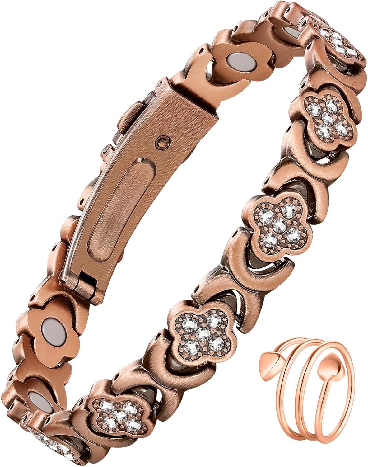 Jecanori Copper Bracelets for Women, Copper Wristband