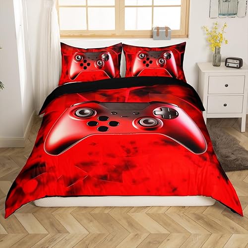 Miniatura 7 de Erosebridal juego de funda de edredón y funda de almohada de microfibra para niños, adolescentes y adultos, diseño náutico, con barco de vela,