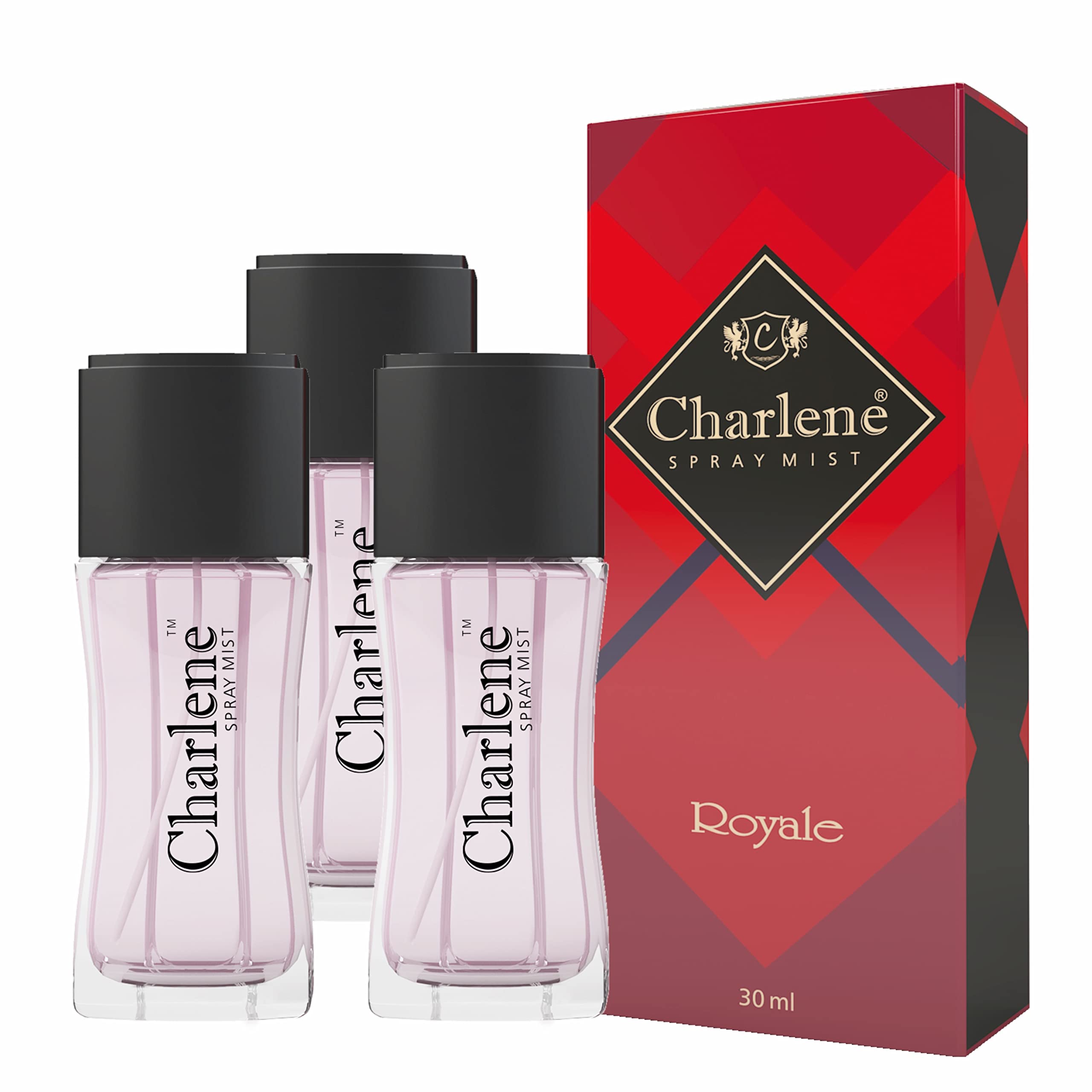 CHARLENE Luxury Perfume For Men & Women - Royale 30Ml (Pack Of 3)