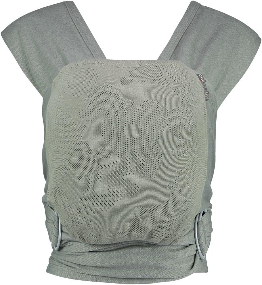Close Caboo Lite Baby Carrier Sleepy Wrap Jungle Print Multiple Hands Free Front Positions from Newborns to 32lbs Multi Positional Babies Carrier