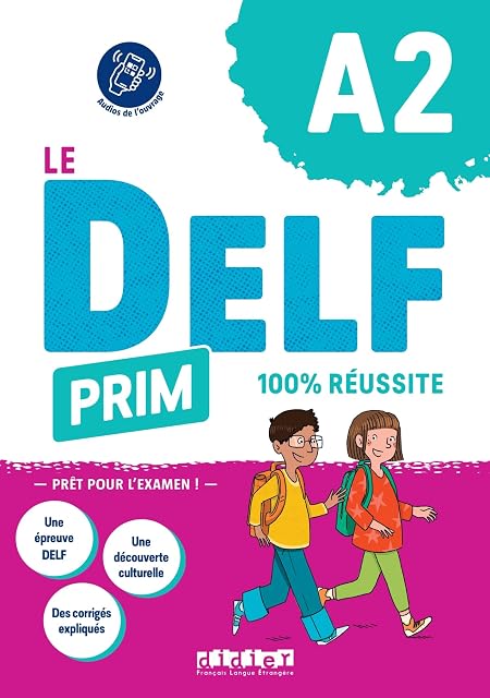 Portada de DELF A2 Primaire 100% Réussite. Livre