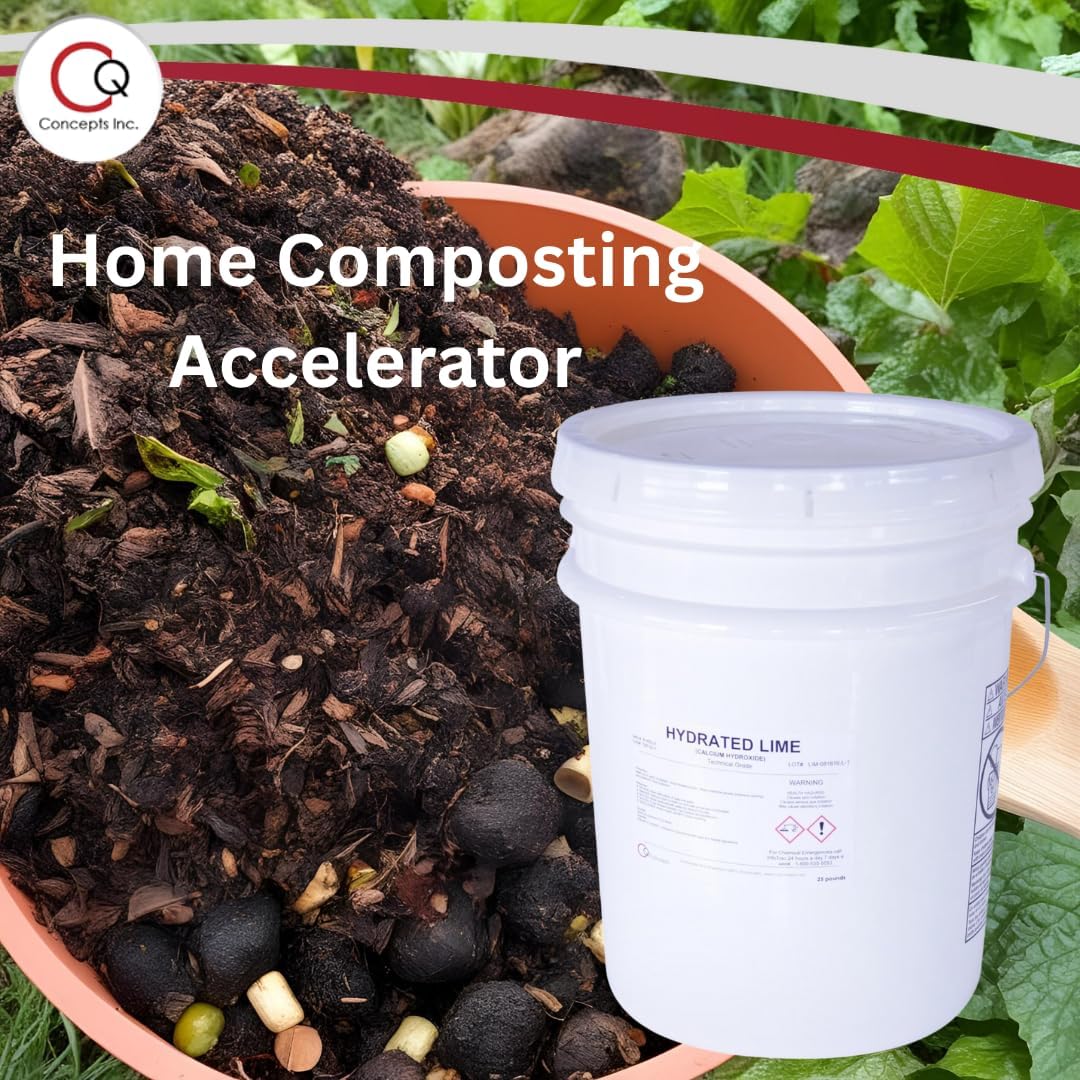 Hydrated Lime (Technical Grade) (25 Pounds)