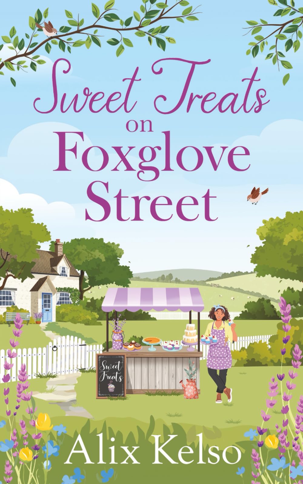 Sweet Treats on Foxglove Street: A cozy and heartwarming small town romance (The Foxglove Street Series)