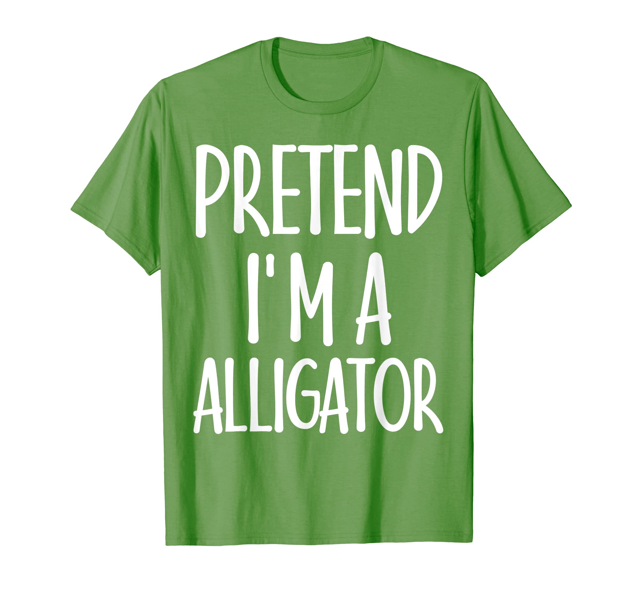 Lazy Pretend I am Alligator Costume Halloween GiftEasy Pretend I'm Alligator Costume Gift Halloween Crocodile T-Shirt