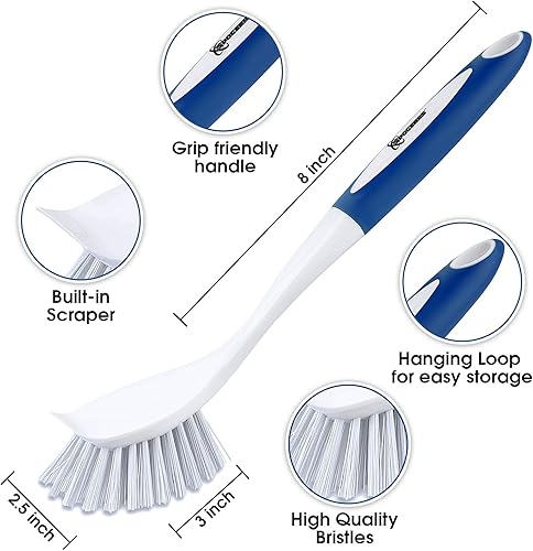 Miniatura 2 de Cepillo para platos (azul)