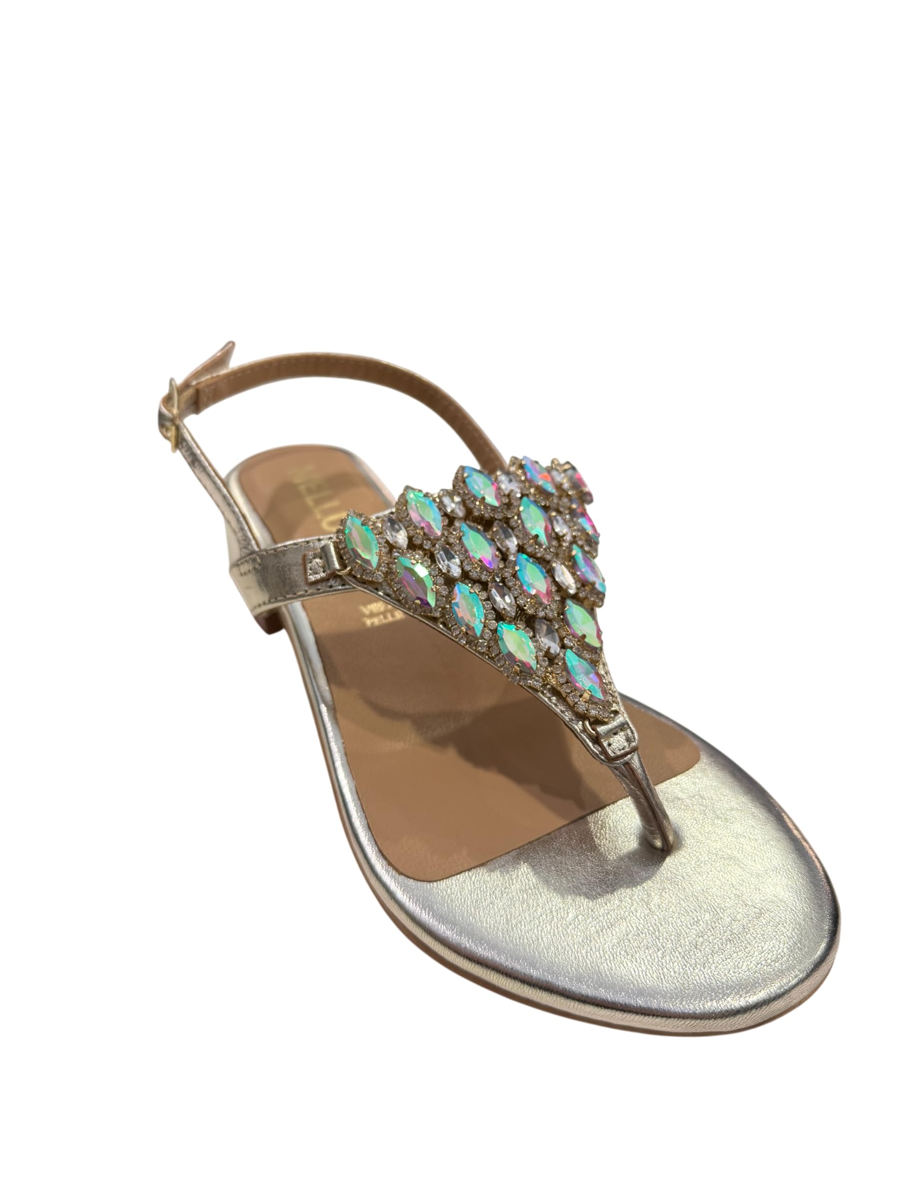 Melluso K58036, Sandali a Infradito Eleganti Gioiello da Donna