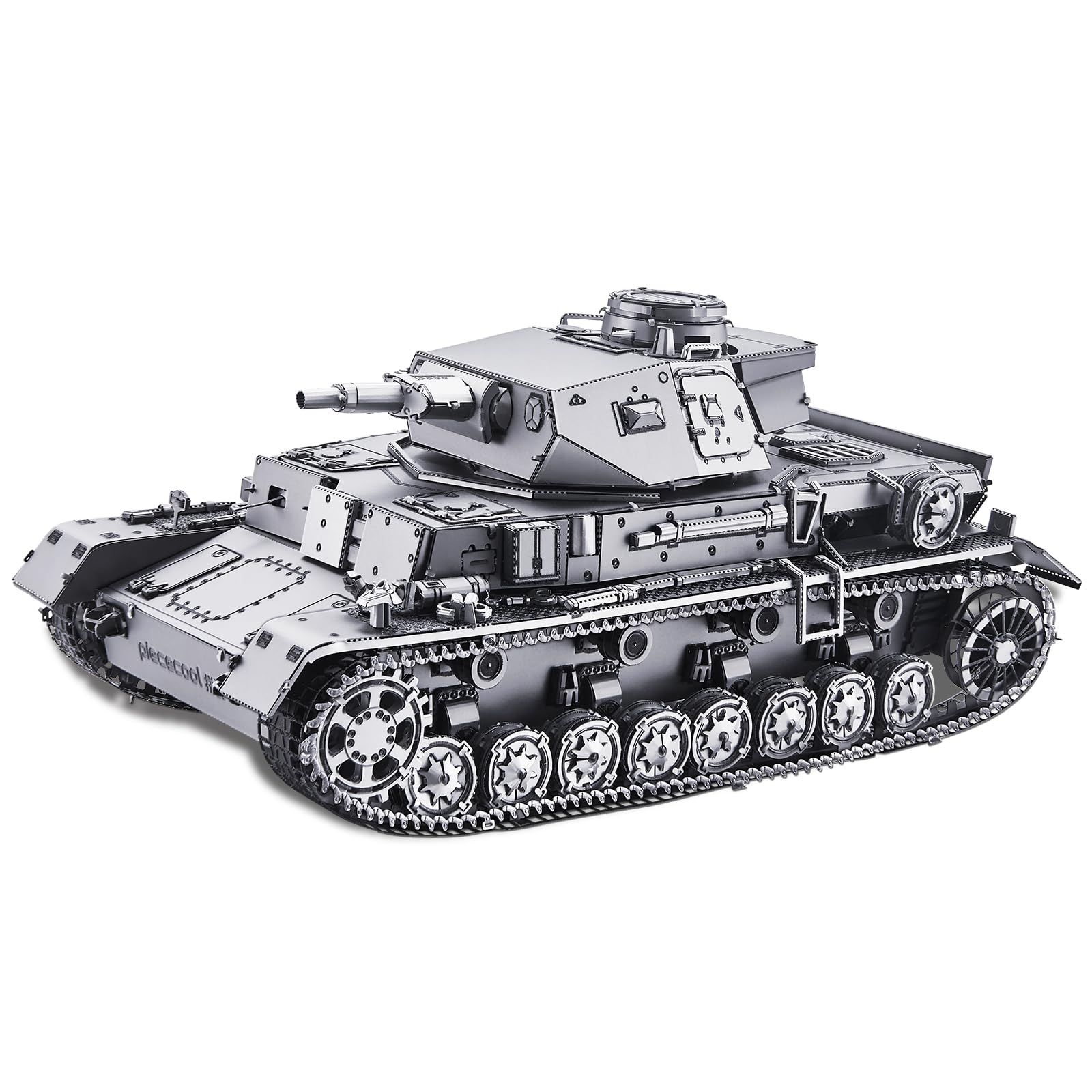 Piececool 3D Puzzles for Adults, German Tank IV-D Model Kits for Adults DIY Assembling Arts and Crafts Creative Gifts